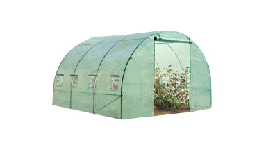 Das Company Serre 3 x 4 m en film plastique Vert Tente de jardin Summer Floor 
