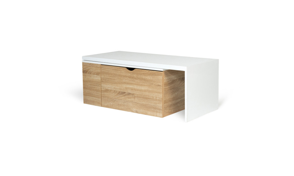 Table basse rotative 360° contemporaine Lizzi Table basse rotative 360° contemporaine Lizzi