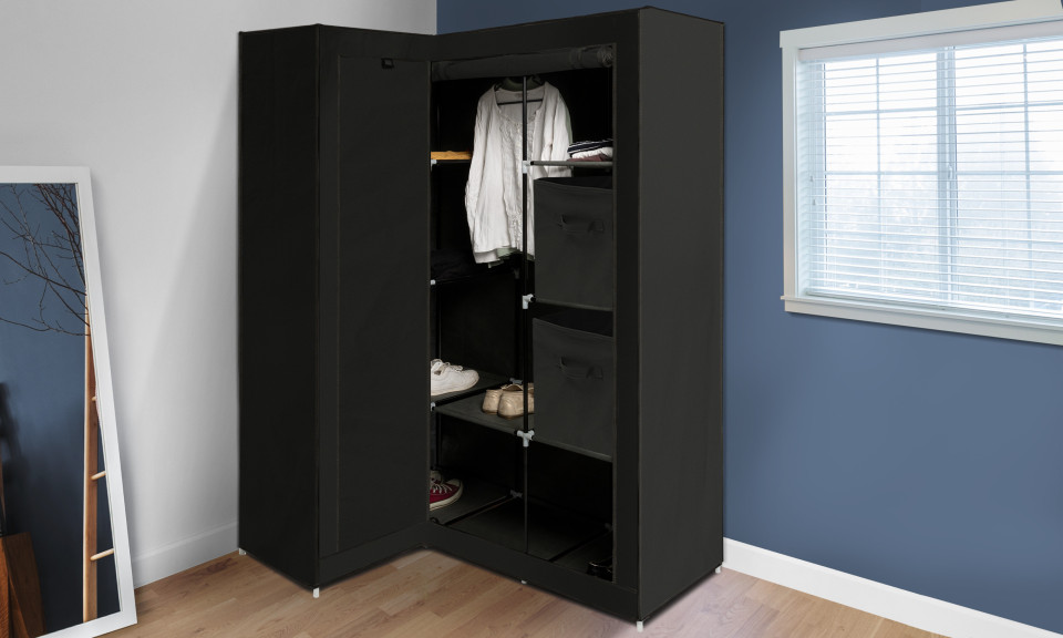 Armoire rangement optimale d'angle